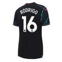Manchester City Rodri Hernandez #16 Tredjedrakt Dame 2023-24 Kortermet